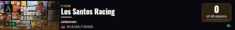 Los Santos Racing live status badge