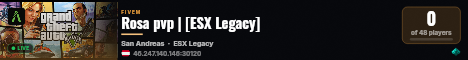 Rosa pvp | [ESX Legacy] live status badge
