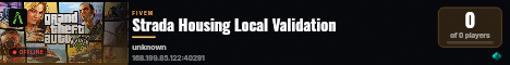 Strada Housing Local Validation live status badge