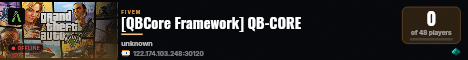 [QBCore Framework] QB-CORE live status badge