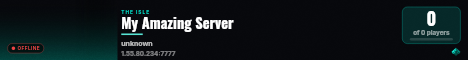 My Amazing Server live status badge