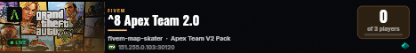 ^8 Apex Team 2.0 live status badge
