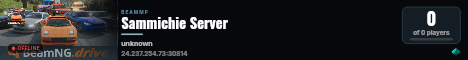 Sammichie Server live status badge