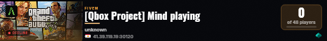 [Qbox Project] Mind playing live status badge