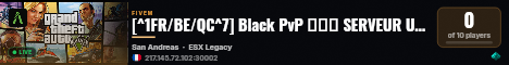 [^1FR/BE/QC^7] Black PvP ⇝↬🡺 SERVEUR UNIQUE ! 👑 🡸↫⇜⇜ live status badge