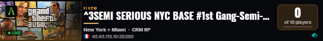 ^3SEMI SERIOUS NYC BASE #1st Gang-Semi-Serious Roleplay live status badge