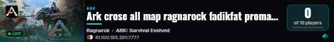 Ark crose all map ragnarock fadikfat promax - (v358.24) live status badge