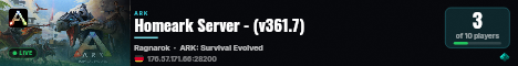 Homeark Server - (v361.7) live status badge