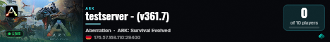 testserver - (v361.7) live status badge