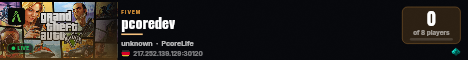 pcoredev live status badge