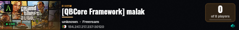 [QBCore Framework] malak live status badge
