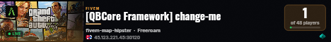 [QBCore Framework] change-me live status badge
