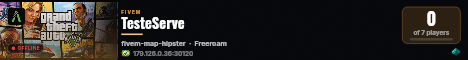 TesteServe live status badge