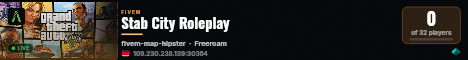 Stab City Roleplay live status badge