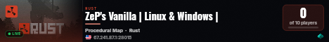 ZeP's Vanilla | Linux & Windows | live status badge