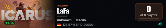 LaFa live status badge