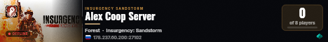 Alex Coop Server live status badge