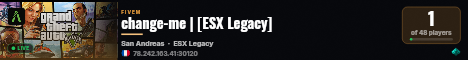change-me | [ESX Legacy] live status badge