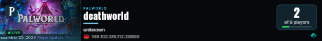 deathworld live status badge