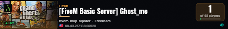 [FiveM Basic Server] Ghost_me live status badge