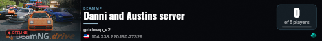 Danni and Austins server live status badge