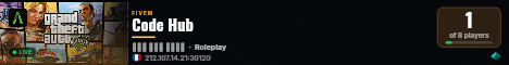 Code Hub live status badge