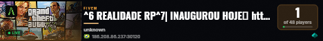 ^6 REALIDADE RP^7| INAUGUROU HOJE🌈 https://discord.gg/rjTXg9Fees live status badge