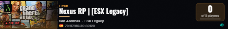 Nexus RP | [ESX Legacy] live status badge