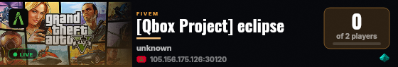 [Qbox Project] eclipse live status badge