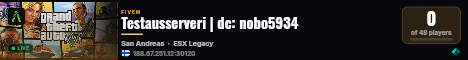 Testausserveri | dc: nobo5934 live status badge