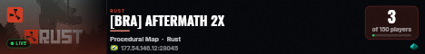 [BRA] AFTERMATH 2X live status badge