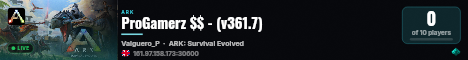 ProGamerz $$ - (v361.7) live status badge