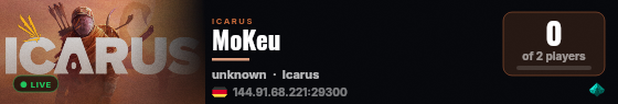 MoKeu live status badge