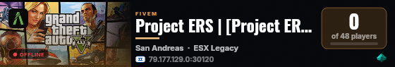 Project ERS | [Project ERS] live status badge