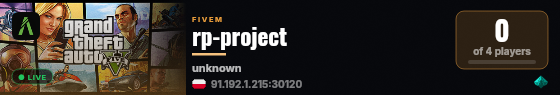 rp-project live status badge