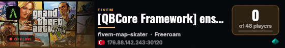 [QBCore Framework] enstlg live status badge