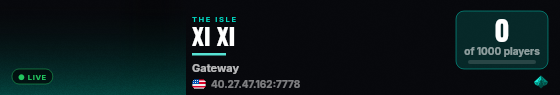 XI XI live status badge