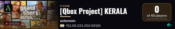 [Qbox Project] KERALA live status badge