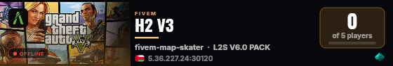 H2 V3 live status badge