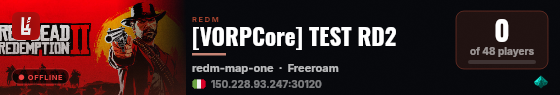 [VORPCore] TEST RD2 live status badge