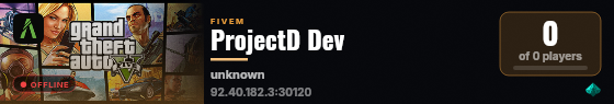 ProjectD Dev live status badge