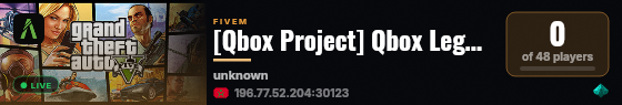 [Qbox Project] Qbox Legacy live status badge