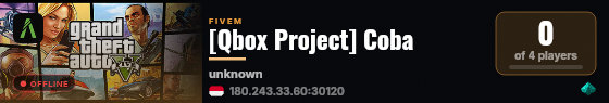 [Qbox Project] Coba live status badge