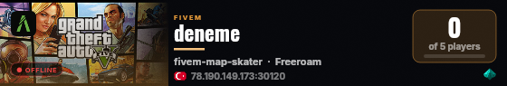 deneme live status badge