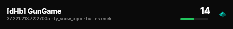 [dHb] GunGame live status badge