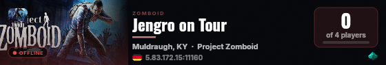 nitrado.net Zomboid live status badge