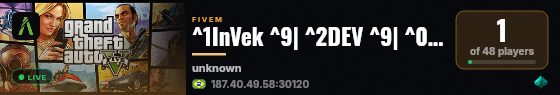^1InVek ^9| ^2DEV ^9| ^0discord.gg/InVek live status badge