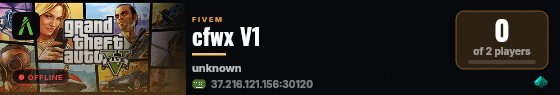 cfwx V1 live status badge