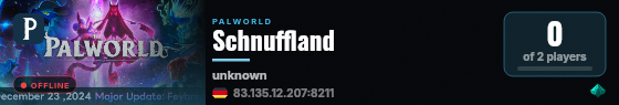 Schnuffland live status badge