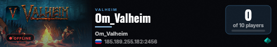 Om_Valheim live status badge